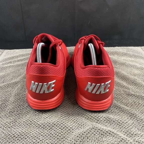 Men's NIKE POWER CHANNEL II Red Golf Shoes, size 10.5 EXCELLENT! 853738-600 - Picture 8 of 12